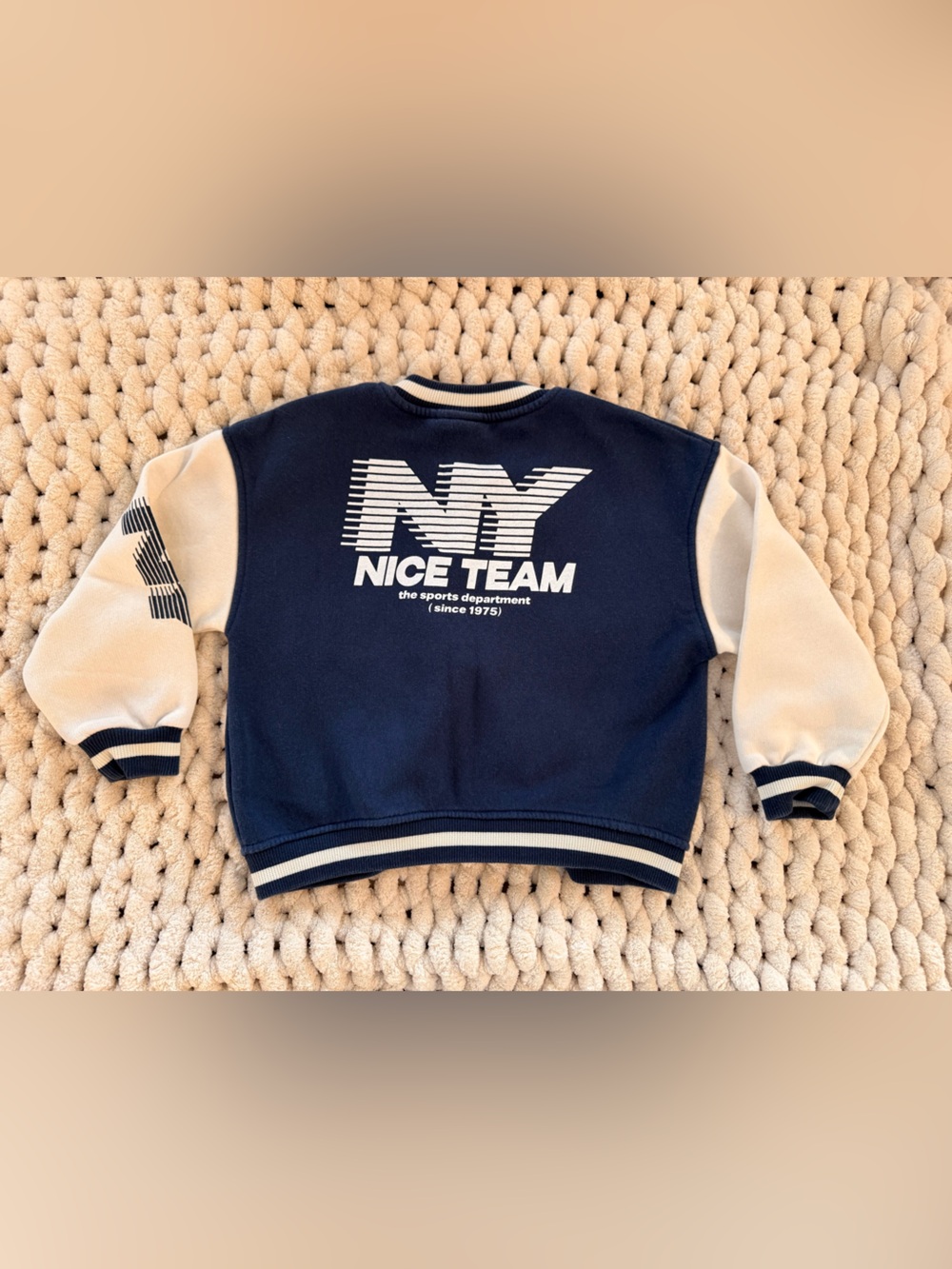 ZARA Kids Varsity Bomber Jacket | Size 6Y / 116 cm | Excellent Condition - Picture 13 of 13